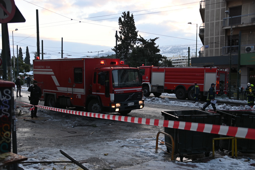 Ισχυρή έκρηξη σε κτίριο στη λεωφόρο Συγγρού - Ένας τραυματίας 