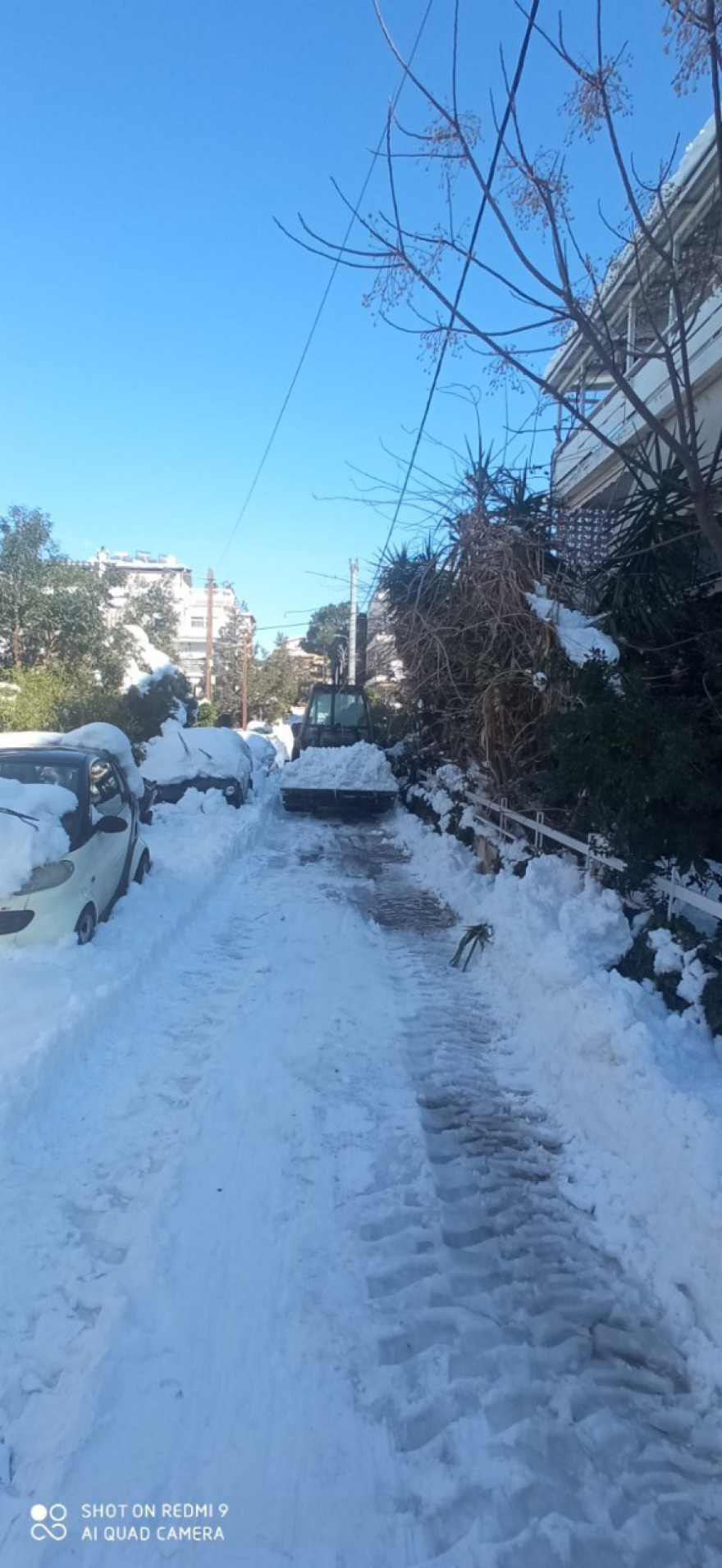 Κακοκαιρία «Ελπίς»: Η συνδρομή των Ενόπλων Δυνάμεων στον καθαρισμό της Αττικής Οδού και δρόμων στους δήμους
