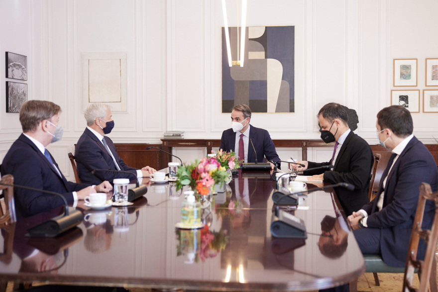 Μητσοτάκης: Συναντήθηκε με τον επικεφαλής της JP Morgan - «Ψήφος εμπιστοσύνης στη χώρα η επένδυση στη Viva Wallet»