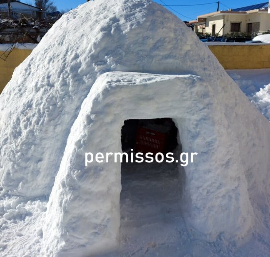 Βοιωτία: Ζευγάρι έφτιαξε ιγκλού και το γιόρτασε με κρασί! - Δείτε βίντεο και φωτογραφίες