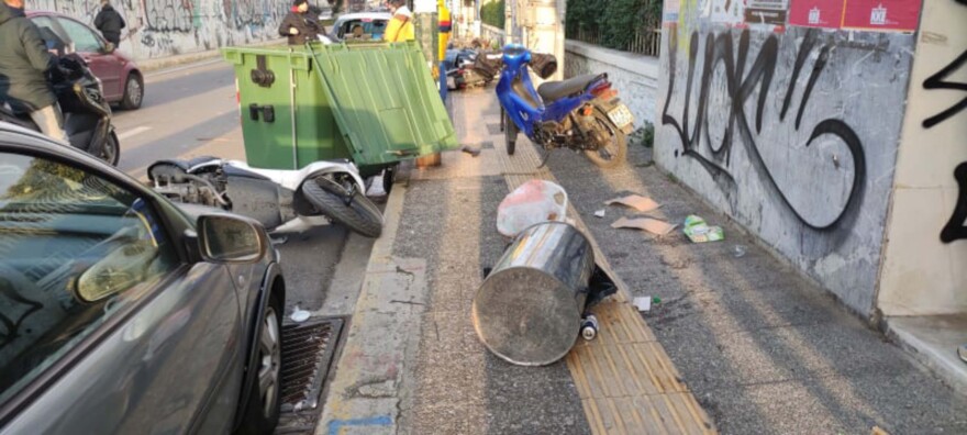 Άγρια επεισόδια στη Νίκαια ανάμεσα σε οπαδούς του Ιωνικού και της Προοδευτικής - Δείτε φωτό