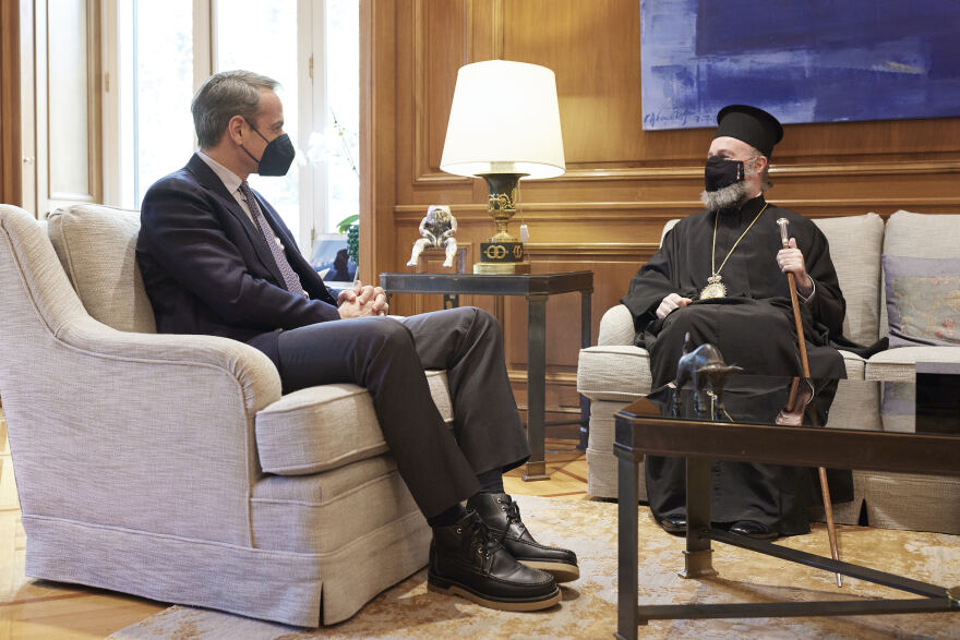 Κυριάκος Μητσοτάκης: Συναντήθηκε με τον Αρχιεπίσκοπο Αυστραλίας Μακάριo