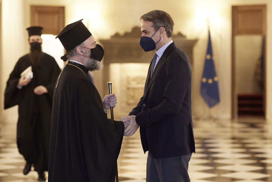 Κυριάκος Μητσοτάκης: Συναντήθηκε με τον Αρχιεπίσκοπο Αυστραλίας Μακάριo