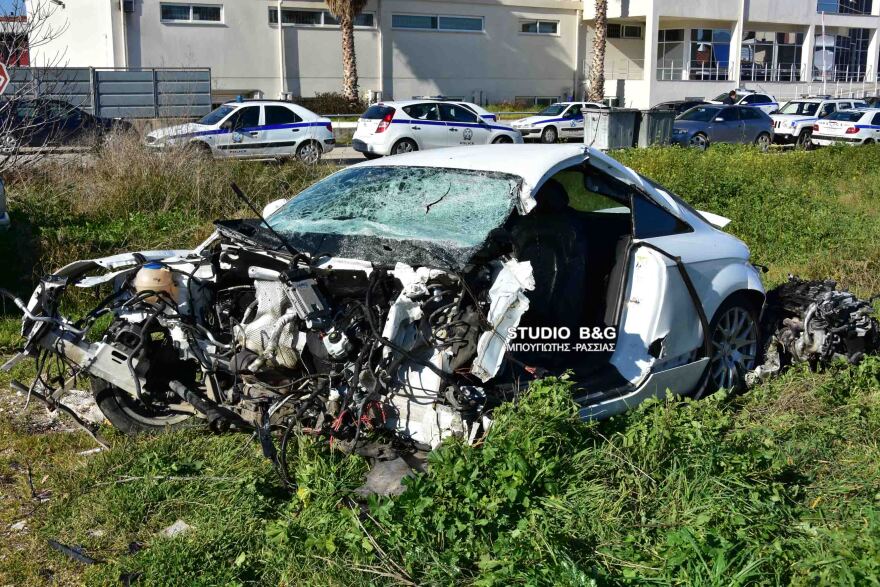 Θανατηφόρο τροχαίο στην Αργολίδα - Ένας νεκρός και δυο τραυματίες 