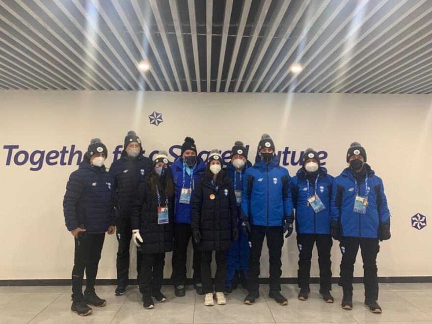 Ο Πρόεδρος της ΕΟΕ Σπύρος Καπράλος επισκέφτηκε την Ολυμπιακή ομάδα στο Πεκίνο