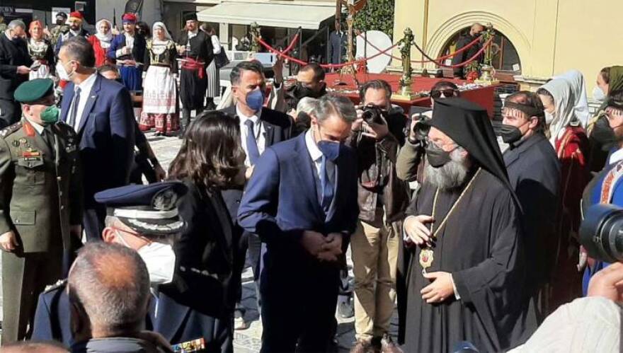 Παρουσία Μητσοτάκη τελέστηκε η ιστορική ενθρόνιση του νέου Αρχιεπισκόπου Κρήτης Ευγενίου