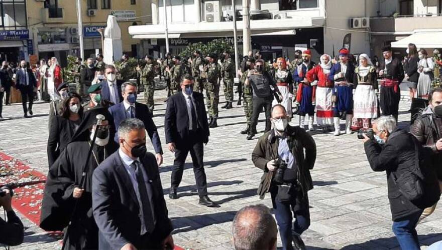 Παρουσία Μητσοτάκη τελέστηκε η ιστορική ενθρόνιση του νέου Αρχιεπισκόπου Κρήτης Ευγενίου