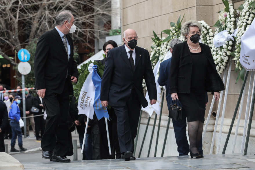 Το τελευταίο αντίο στον πρώην Πρόεδρο της Δημοκρατίας Χρήστο Σαρτζετάκη