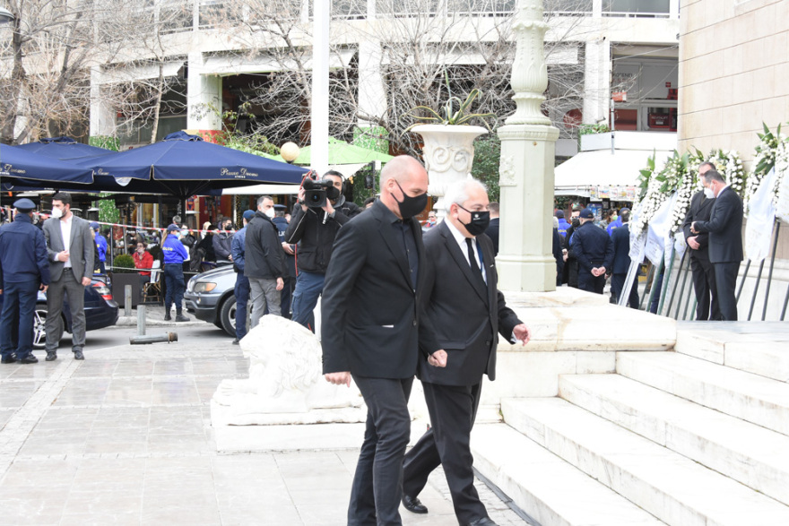 Το τελευταίο αντίο στον πρώην Πρόεδρο της Δημοκρατίας Χρήστο Σαρτζετάκη