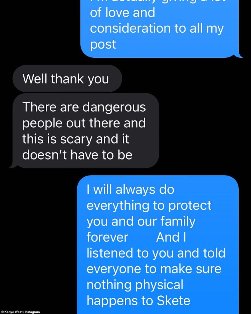 Ο Κάνιε Γουέστ δημοσίευσε μηνύματα της Κιμ - Η οργή της ξεχειλίζει γιατί απειλεί τον αγαπημένο της