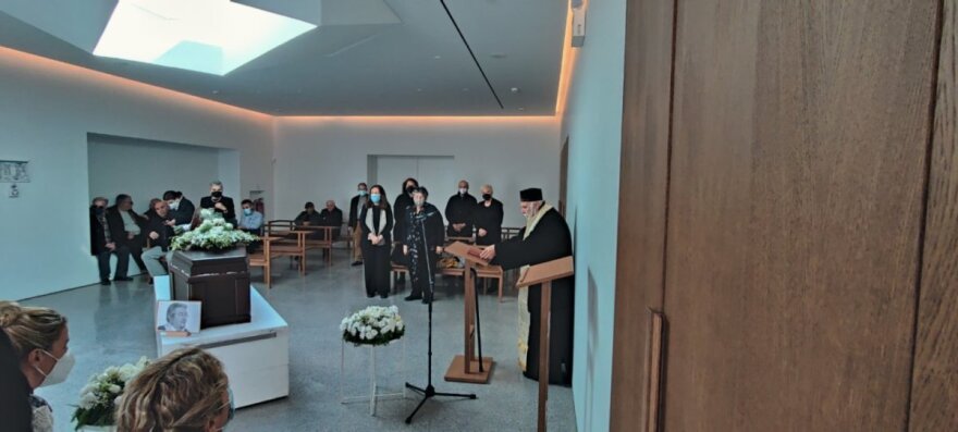 Θεόφιλος Μητρούδης: Με τον ύμνο του Άρη το «ύστατο χαίρε» στο αποτεφρωτήριο Ριτσώνας