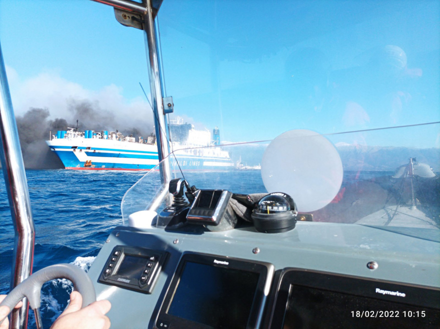 Φωτιά σε πλοίο στην Κέρκυρα: Ταυτοποιήθηκαν 278 από τους 290 επιβαίνοντες 