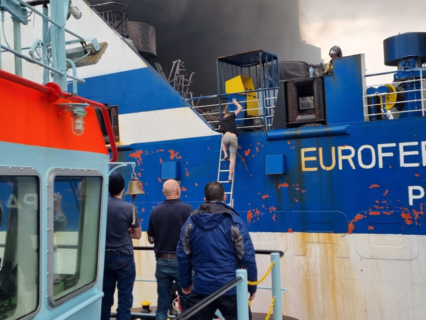 Euroferry Olympia: «Πείτε μου ότι είμαι ζωντανός, άκουγα και άλλες φωνές», οι πρώτες κουβέντες του Λευκορώσου