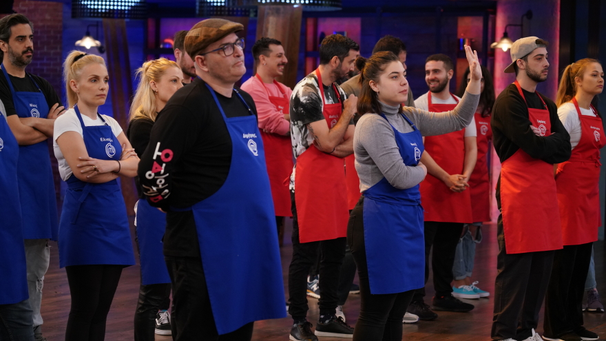 MasterChef: Οι δύο ομάδες μπαίνουν στη μαγειρική «αρένα» για τη δεύτερη Ομαδική Δοκιμασία της χρονιάς