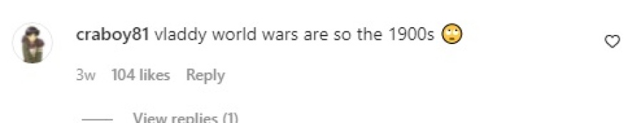 «Βλάντι daddy, μην κάνεις τον 3ο Παγκόσμιο Πόλεμο» : Χρήστες του Instagram τρολάρουν τον Πούτιν