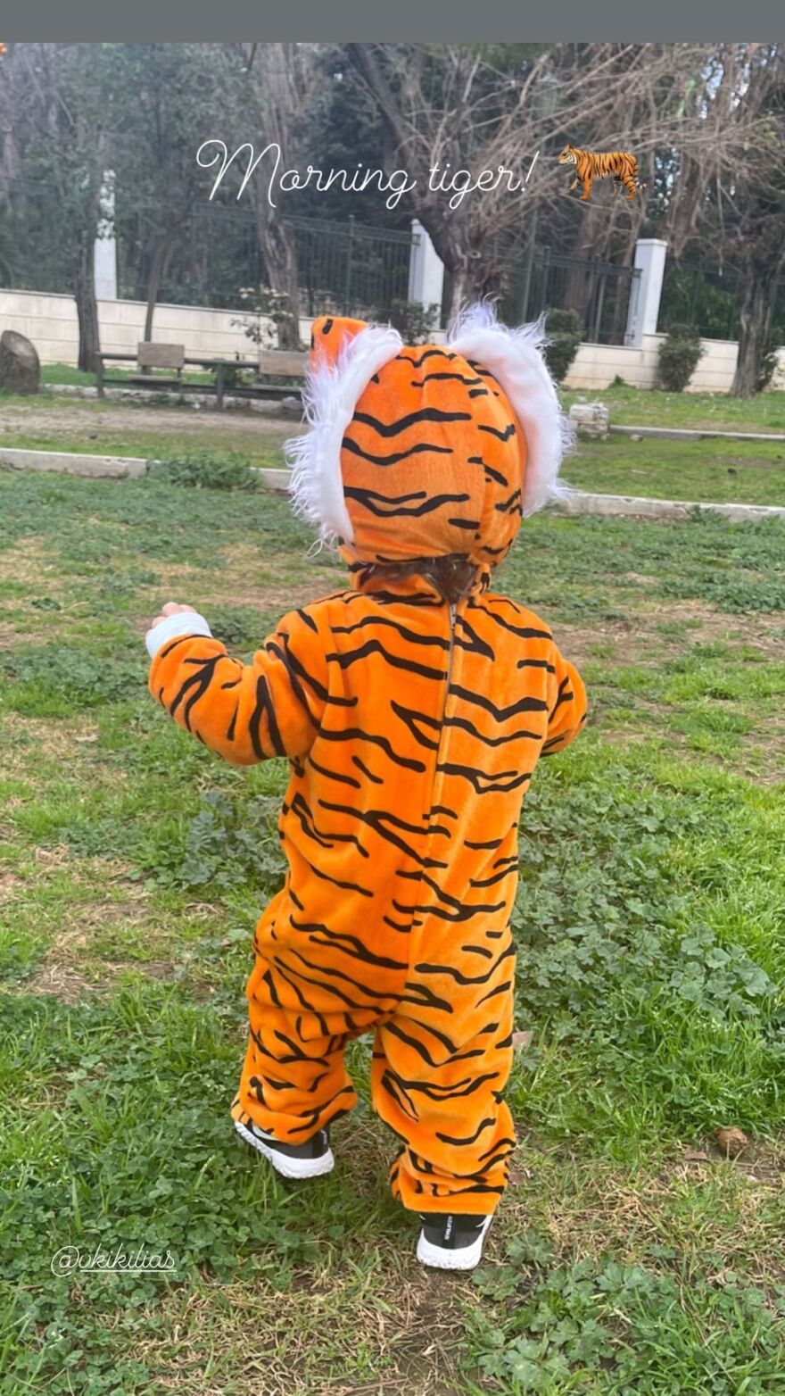 Τζένη Μπαλατσινού: Δείτε πώς έντυσε τον γιο της για τις Απόκριες