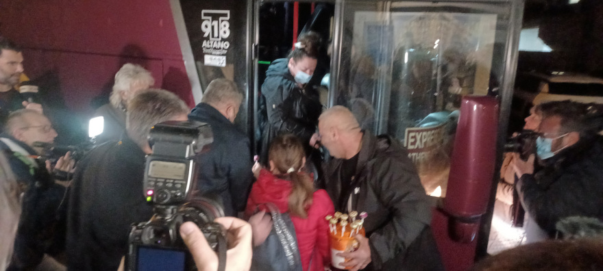 Εισβολή στην Ουκρανία: Ακόμα 120 Ουκρανοί πρόσφυγες έφτασαν στην Αθήνα