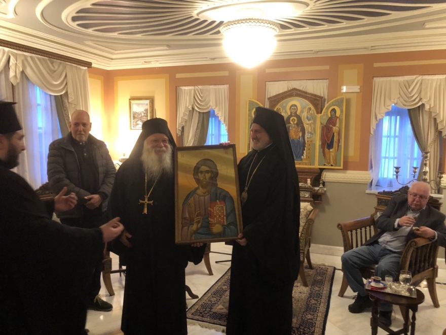 Άγιο Όρος: Στην Ιερά Μονή Ξενοφώντος ο Αρχιεπίσκοπος Αμερικής Ελπιδοφόρος