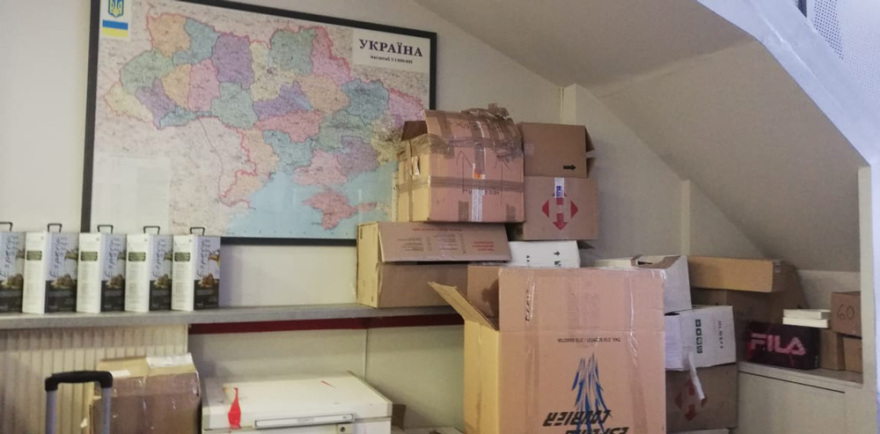 Πούλμαν με είδη πρώτης ανάγκης, τρόφιμα και φάρμακα έφυγε για Ουκρανία