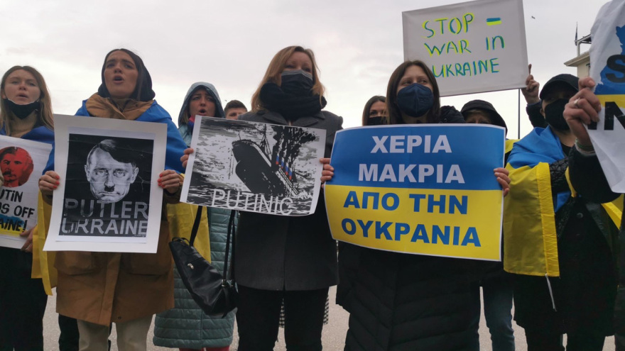 Αντιπολεμική συγκέντρωση στη Θεσσαλονίκη: «Η ειρήνη γράφεται με αγώνες»