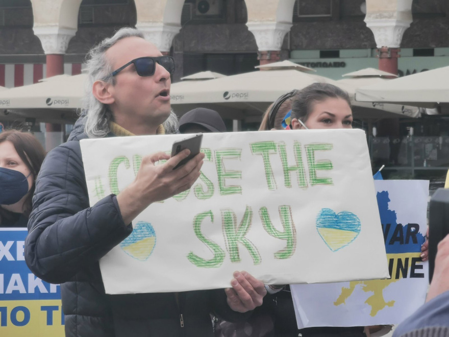 Αντιπολεμική συγκέντρωση στη Θεσσαλονίκη: «Η ειρήνη γράφεται με αγώνες»