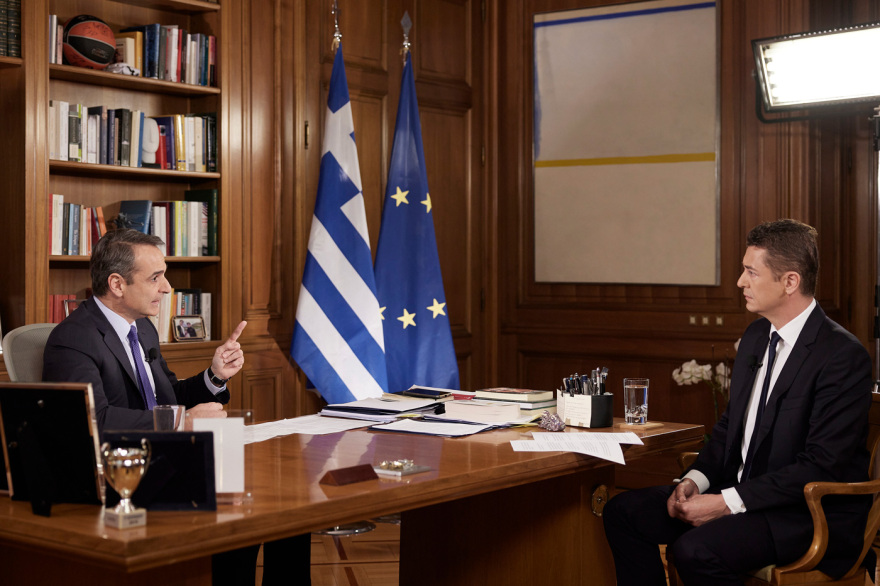 Μητσοτάκης: Σωστή η απόφαση για αμυντική βοήθεια στην Ουκρανία - Είμαι ανοικτός σε συνάντηση με τον Ερντογάν 