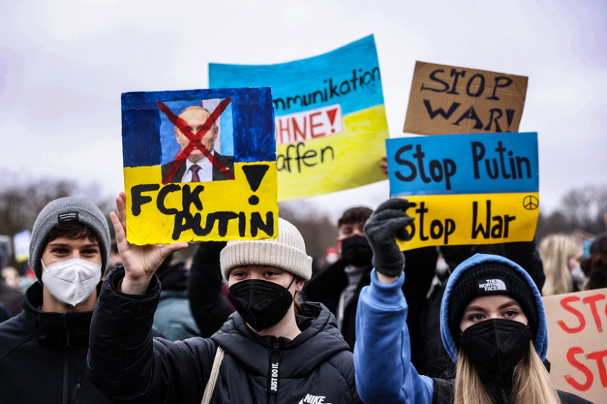 Γερμανία: Δεκάδες χιλιάδες μαθητές στις διαδηλώσεις κατά της ρωσικής εισβολής