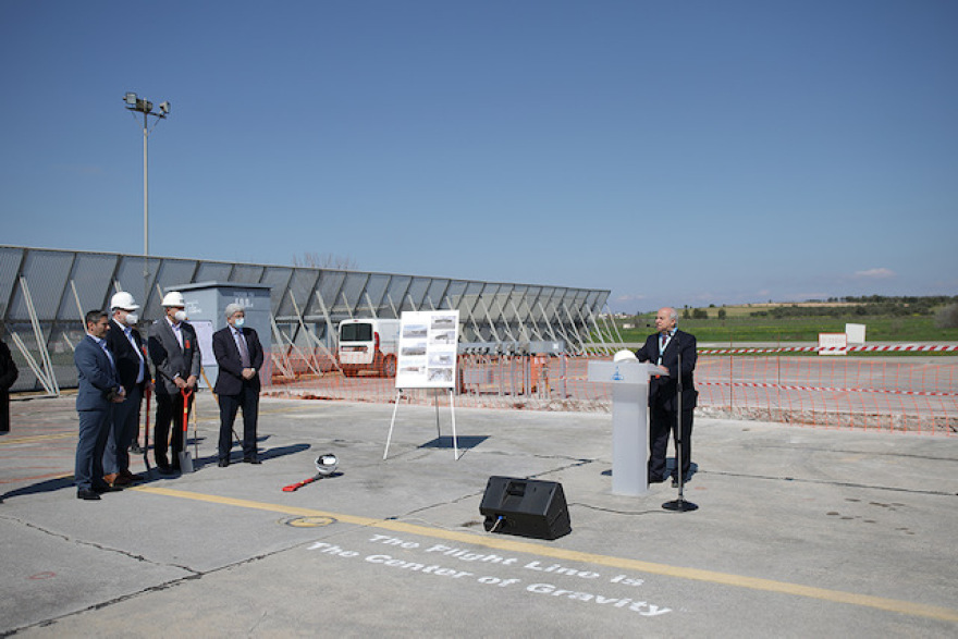 Νέα υπόστεγα μαχητικών F-16 στις εγκαταστάσεις της ΕΑΒ από τη Lockheed Martin