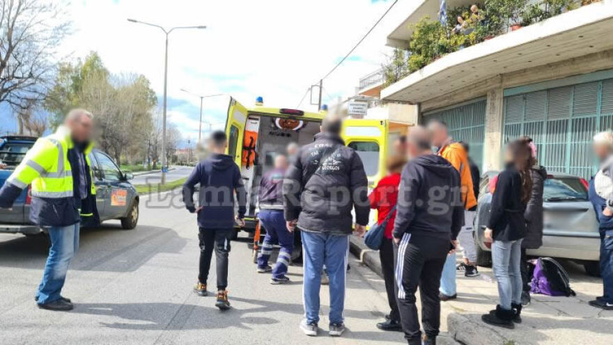 Λαμία: Αυτοκίνητο παρέσυρε και τραυμάτισε 13χρονη μαθήτρια - Δείτε φωτογραφίες