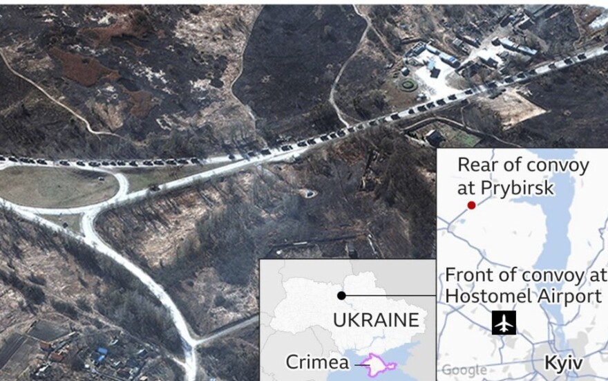 Πόλεμος στην Ουκρανία: Κάτι... τρέχει με τη ρωσική φάλαγγα των 64 χιλιομέτρων - Γιατί σταμάτησε η προέλασή της, τι εκτιμούν αναλυτές