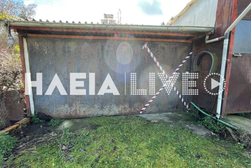 Ανδραβίδα: Εικόνες από την αποθήκη της φρίκης όπου ο δολοφόνος μετέφερε τα πτώματα