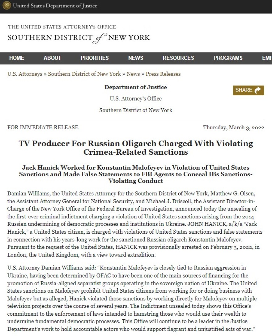 Ρώσικη προπαγάνδα: Το ελληνικό παρακλάδι του δικτύου που αποκάλυψε το FBI