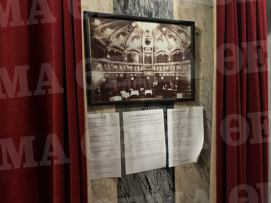 Πόλεμος στην Ουκρανία: Μετέτρεψαν σε «καταφύγιο» προσφύγων το πιο γνωστό θέατρο του Λβιβ