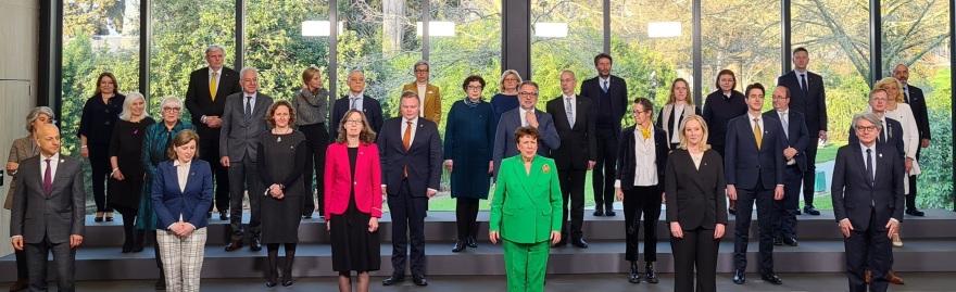 Συμβούλιο Υπουργών Πολιτισμού: Η Λίνα Μενδώνη συνυπέγραψε Διακήρυξη για αλληλεγγύη στην Ουκρανία