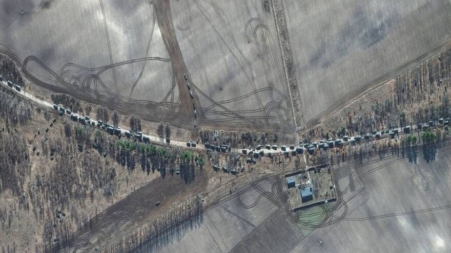 Πόλεμος στην Ουκρανία: Η φάλαγγα βορειοδυτικά του Κιέβου καταγράφει συνεχείς απώλειες, λέει το βρετανικό υπουργείο Άμυνας