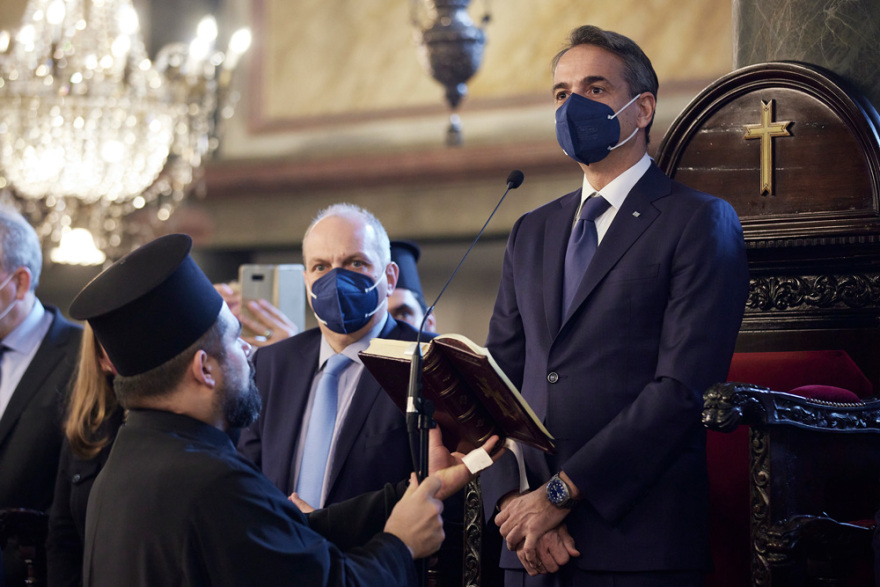 Στο Φανάρι ο Κυριάκος Μητσοτάκης για την Κυριακή της Ορθοδοξίας πριν τη συνάντηση με Ερντογάν