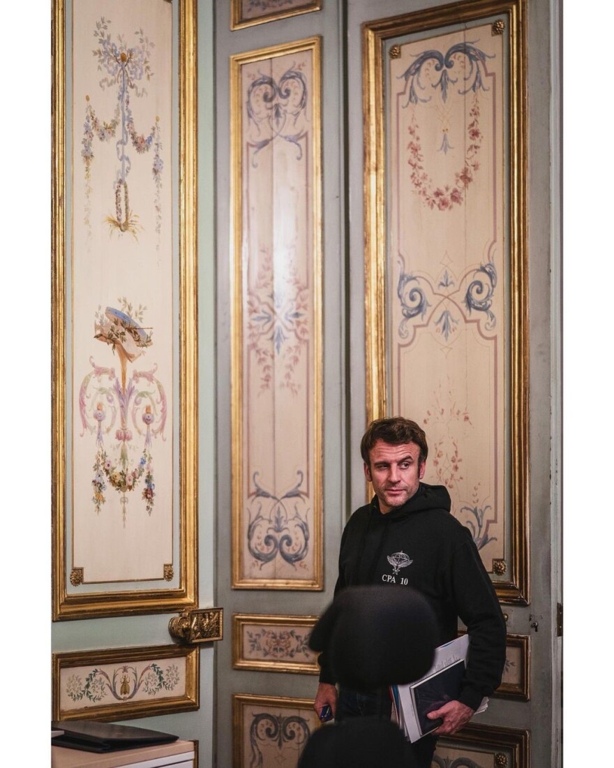 Εμανουέλ Μακρόν: Το «ανθρώπινο» πρόσωπο του Γάλλου προέδρου - Aξύριστος, ανήσυχος, με μαύρους κύκλους