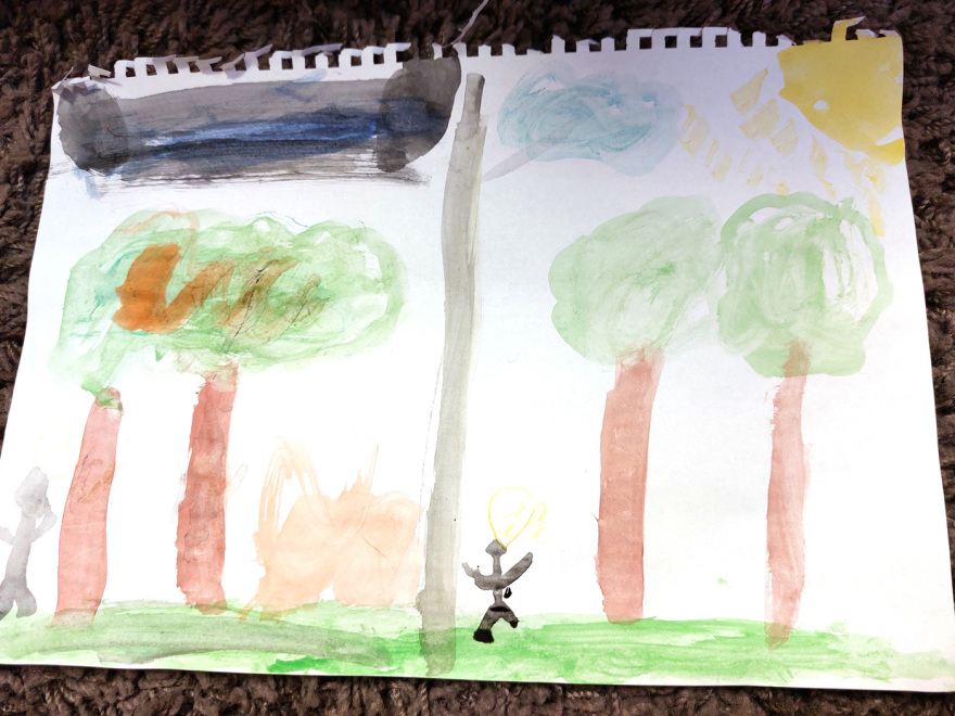 Πόλεμος στην Ουκρανία: Βόμβες, όπλα και φωτιές ζωγραφίζουν προσφυγόπουλα που ήρθαν στην Ελλάδα