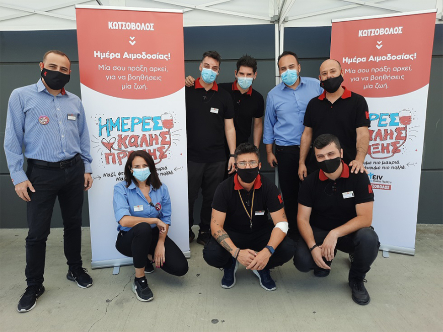«Ημέρες Καλής Πράξης» των ανθρώπων της Κωτσόβολος, με 17 αιμοδοσίες σε Ελλάδα και Κύπρο