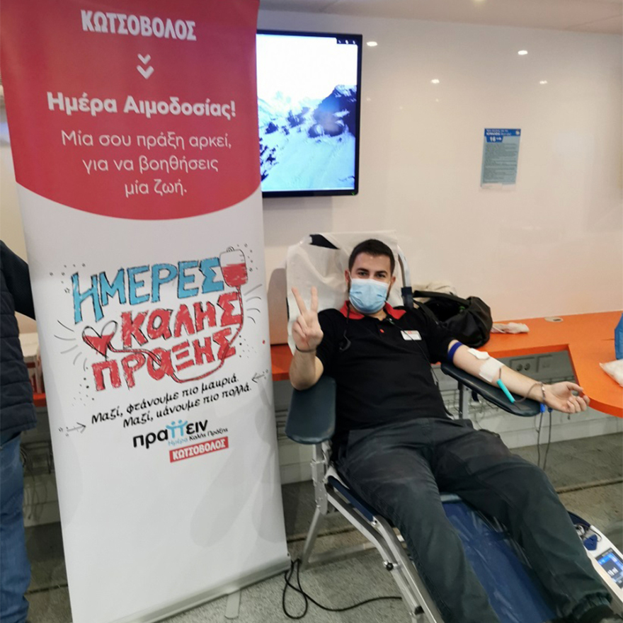 «Ημέρες Καλής Πράξης» των ανθρώπων της Κωτσόβολος, με 17 αιμοδοσίες σε Ελλάδα και Κύπρο