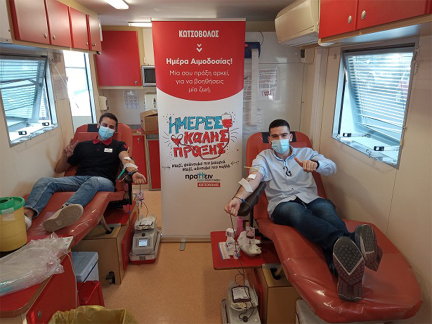 «Ημέρες Καλής Πράξης» των ανθρώπων της Κωτσόβολος, με 17 αιμοδοσίες σε Ελλάδα και Κύπρο