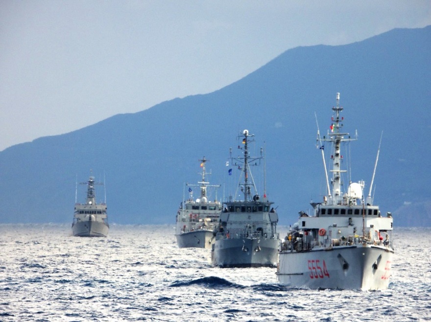 Εντυπωσιακές εικόνες από την πολυεθνική άσκηση ναρκοπολέμου «Αριάδνη 22»