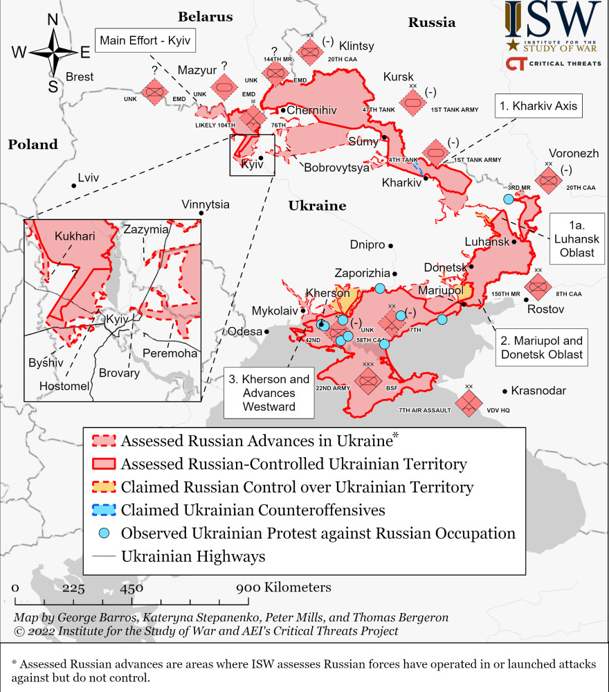 Πόλεμος στην Ουκρανία: «Καλώς ήλθατε στην κόλαση», λένε οι Ουκρανοί και μιλούν για απώλειες 14.000 Ρώσων 