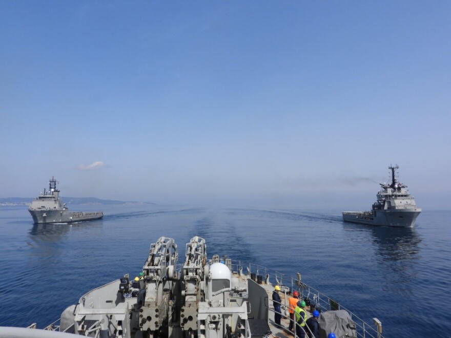 Πολεμικό Ναυτικό: Εντυπωσιακές εικόνες από την επιχειρησιακή άσκηση στο Μυρτώο πέλαγος