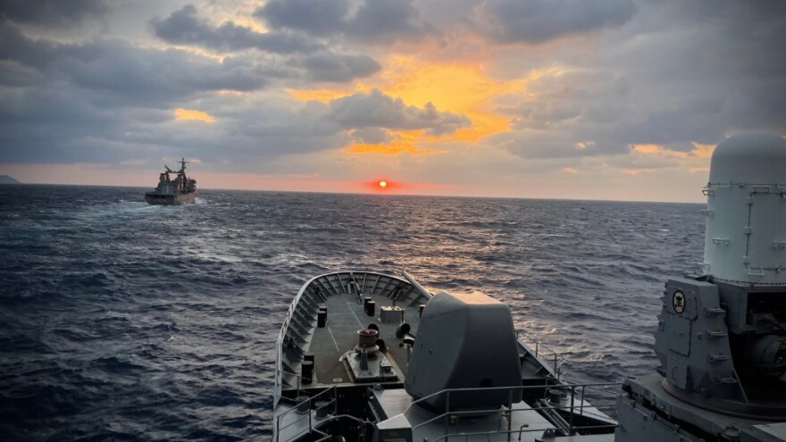 Πολεμικό Ναυτικό: Εντυπωσιακές εικόνες από την επιχειρησιακή άσκηση στο Μυρτώο πέλαγος