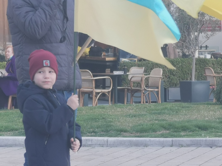 Θεσσαλονίκη: Ουκρανή φοιτήτρια ανταμώνει ξανά με τη μητέρα και το 5χρονο αδερφάκι της