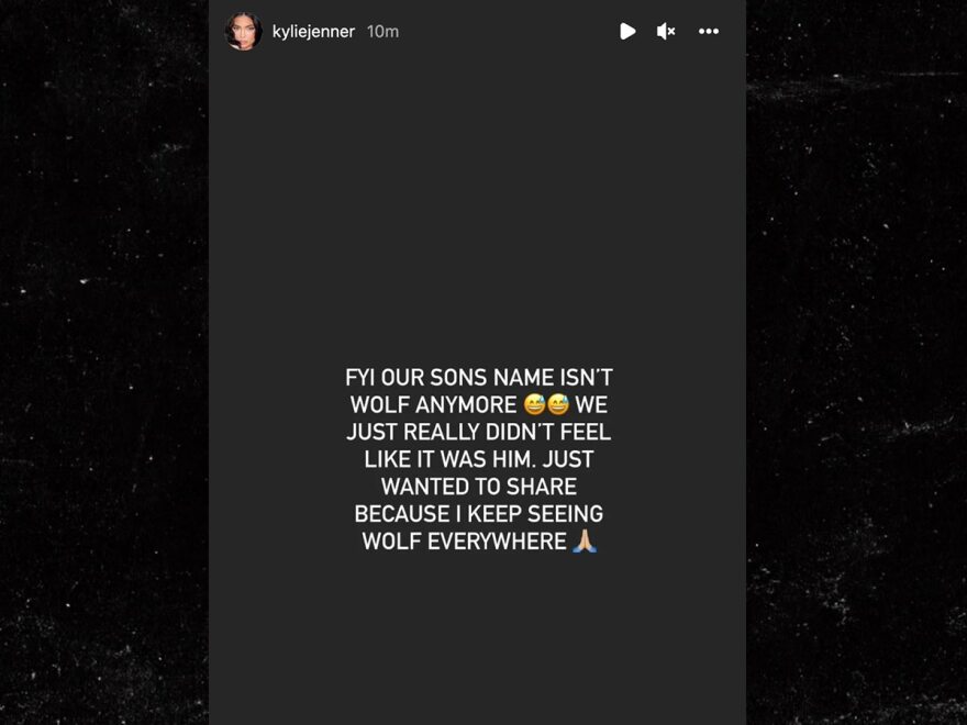 Κάιλι Τζένερ και Τράβις Σκοτ: Δεν θα δώσουν τελικά το όνομα «Wolf» στον γιο τους