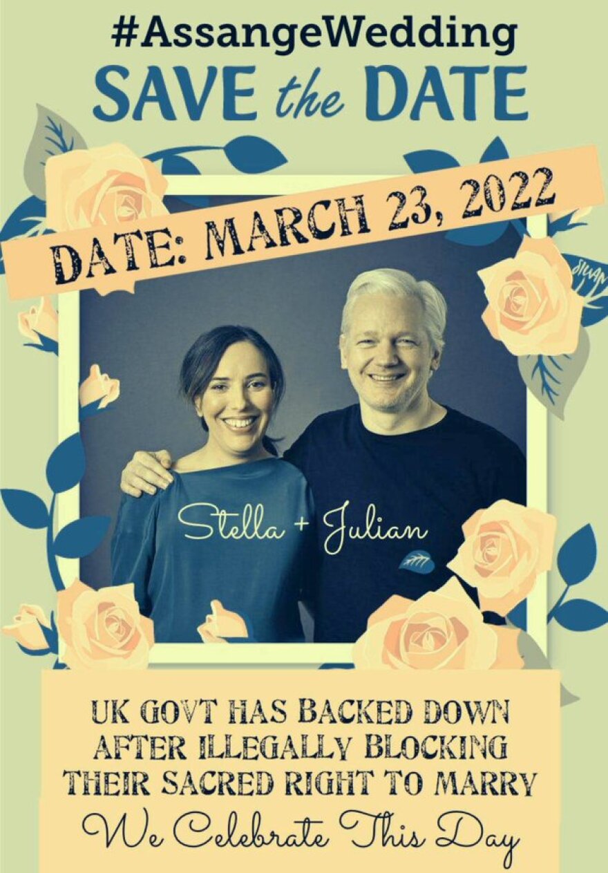 Τζούλιαν Ασάνζ: Ο «Mr. Wikileaks» παντρεύτηκε στη φυλακή υψίστης ασφαλείας του Λονδίνου τη δικηγόρο σύντροφό του