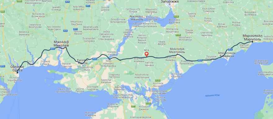 Ουκρανία: Ο αυτοκινητόδρομος Μ14 που θέλει να ελέγξει ο Πούτιν πάση θυσία και ισοπεδώνει τα πάντα