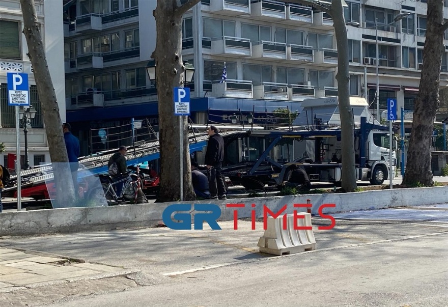 The Bricklayer: Νέα Υόρκη θυμίζει κεντρική οδός της Θεσσαλονίκης για τις ανάγκες των γυρισμάτων